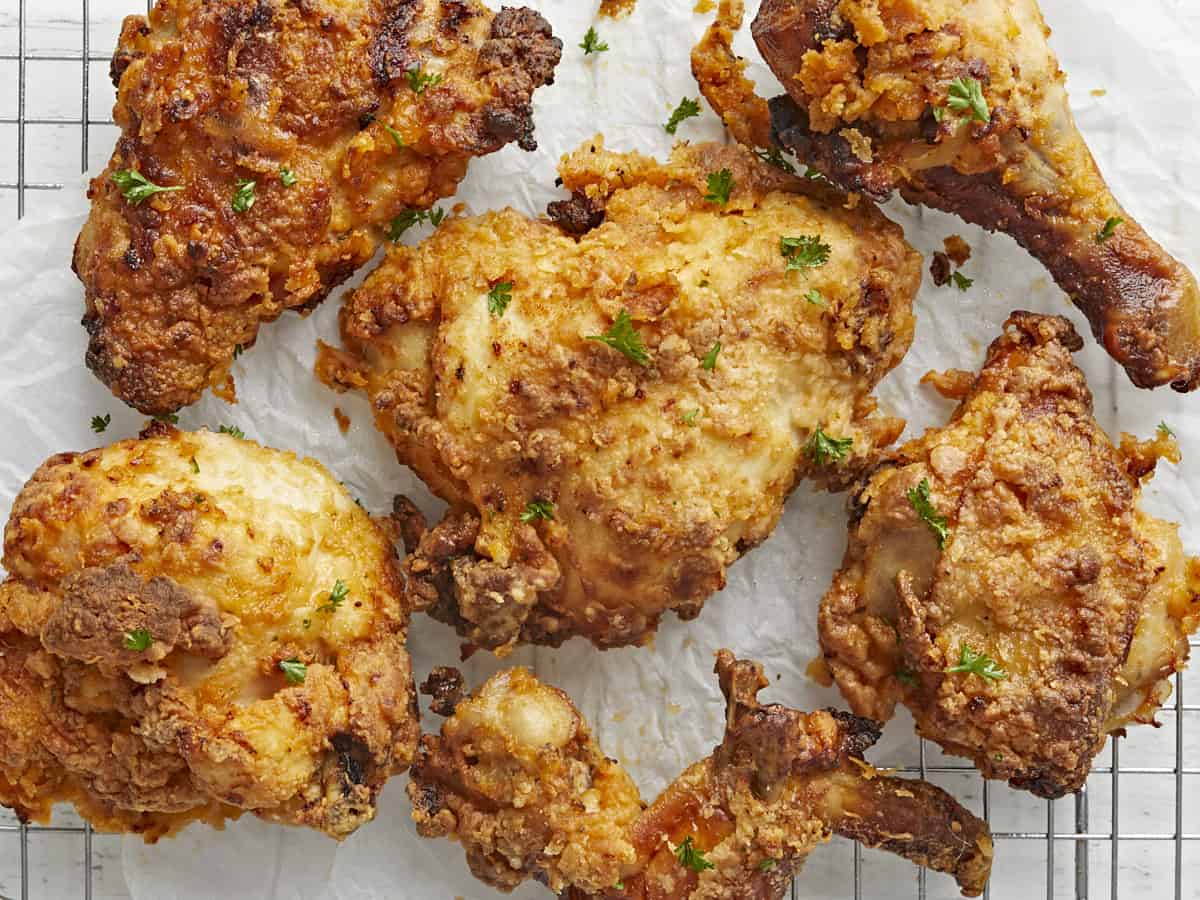 You are currently viewing Air Fryer Fried Chicken Recipe – No Oil Needed