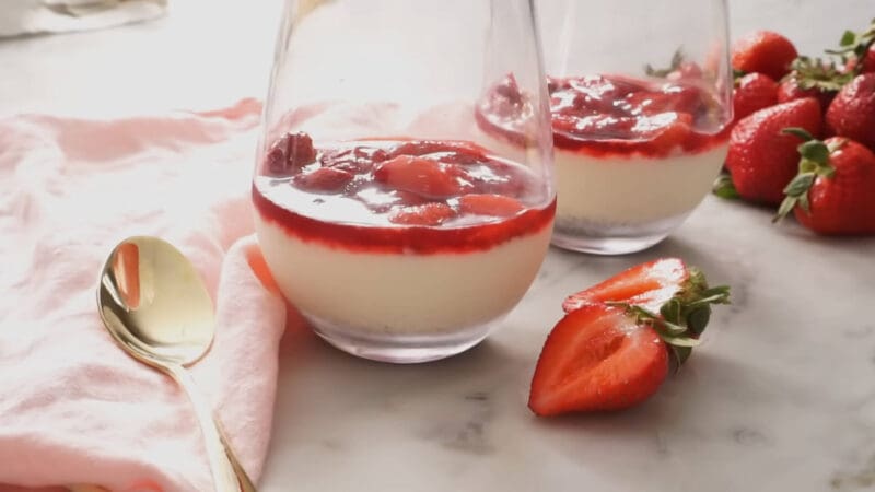 Ideas for serving cheesecake pudding