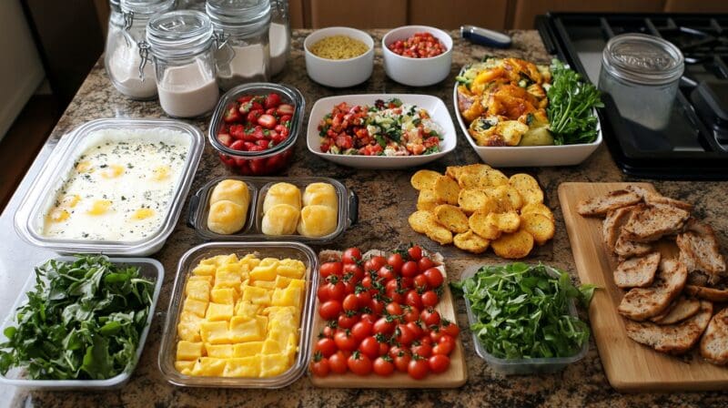 Structuring Balanced Meals - Meal Prep for Valencia Diet - Breakfast, Lunch, Dinner, and snacks